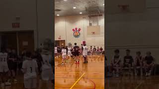 rap  Chris Knowland goes drains three from deep to tie against Newark [upl. by Bendite]