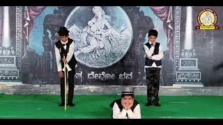 Charlie Chaplin Dance  5th Annual Day Celebration  Mathru Vatsalya English Medium School Kamalapur [upl. by Ysteb]