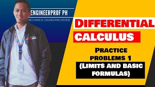 DIFFERENTIAL CALCULUS Limits and Basic Formulas [upl. by Blackman165]