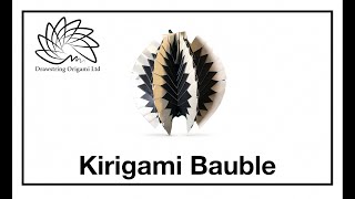 Kirigami Bauble [upl. by Aimak]