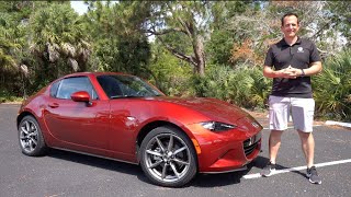 Is the 2023 Mazda MX5 RF Miata a BETTER sports car than a Toyota GR86 or Subaru BRZ [upl. by Hassi]