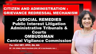 Citizen Grievance Redressal Mechanism I Public Administration I UGC NET I LyceumwithKSC [upl. by Suoirred306]