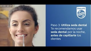 Cómo cepillarse los dientes con Philips Sonicare [upl. by Nahsad]