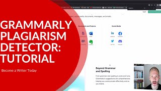 How to Use The Grammarly Plagiarism Detector [upl. by Ynnam338]