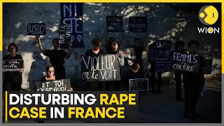 France Rape Case Husband drugged wife orchestrated decade of rape  World News  WION News [upl. by Enehs]