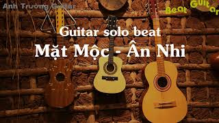 Karaoke Mặt Mộc  Ân Nhi Guitar Solo Beat Acoustic  Anh Trường Guitar [upl. by Darby]