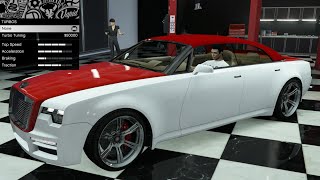 GTA 5  Past DLC Vehicle Customization  Enus Windsor Drop RollsRoyce Dawn [upl. by Eilah54]