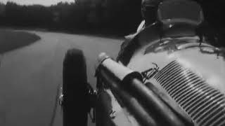 Juan Manuel Fangio onboard Alfa 159 Monza [upl. by Fabri]