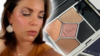 New Dior 569 Golden Day 5 Couleurs Couture Eyeshadow Palette  Looks Swatches Comparisons [upl. by Aniret]