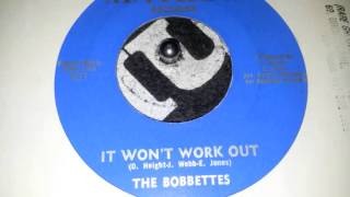 The Bobbettes  It Wont Work Out [upl. by Bunch]