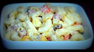 Filipino Macaroni Salad Filipino food Filipino recipe [upl. by Westberg]