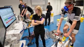 Brownlee Brothers at the GSK Human Performance Lab on BBC London News [upl. by Gorski]