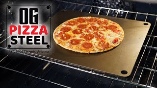 How to Season a Pizza Steel [upl. by Attikram]