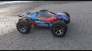 Traxxas Ruster 4x4  New RC Setup Tips and First Run 3S BASH  Netcruzer RC [upl. by Gilcrest]