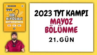 21Mayoz Bölünme TYT Biyoloji Kampı Konu Anlatımı 10Sınıf 2023 Tayfa [upl. by Fleda]