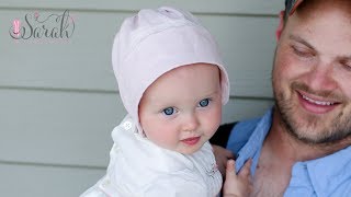 Old Fashioned Baby Bonnet Sewing Tutorial [upl. by Tihw]