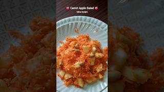 Carrot Apple Salad  Isha Recipe  Raw Positive Pranic Food [upl. by Doownyl782]