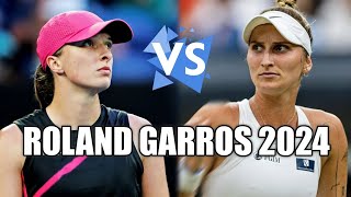 Iga Swiatek vs Marketa Vondrousova ROLAND GARROS 2024 Prediction [upl. by Hnad423]