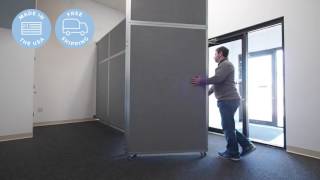 Divide Space With Versares Operable Wall Room Partition [upl. by Theda]