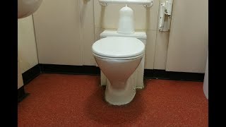 Armitage Shanks Contour toilet at Neath Port Talbot Hospital Port Talbot [upl. by Wilen]