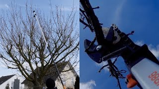 Super Teil Fiskars Teleskop Schneidegiraffe UP86  Test Fazit nach 25 Jahren Baum zurückschneiden [upl. by Nowaj]