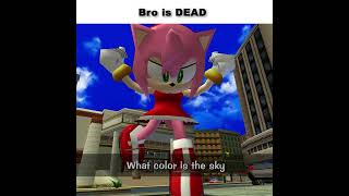 What color is the sky sonic memes [upl. by Offen]