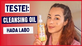 Testei Cleansing Oil da Hada Labo [upl. by Stanwin]