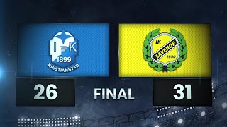 IFK Kristianstad vs IK Sävehof  Game Highlights  Semi Final G2  Mens Playoffs [upl. by Dnallor]