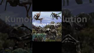 Kumonga Evolution godzillamonster kumonga spider kaiju godzillafinalwars [upl. by Nebuer839]