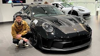 COLLECTING A BLACKED OUT 992 PORSCHE GT3 RS 911 [upl. by Klockau]