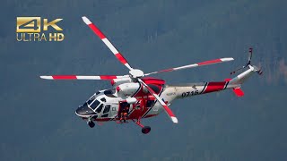 PZL Swidnik W3A Sokol from the Czech Air Force 0715 flying Display Airpower 2024 Zeltweg LOXZ [upl. by Nimar733]