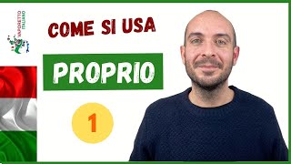 Luso di PROPRIO in italiano  Video 1 PROPRIO come aggettivo possessivo [upl. by Lonne]