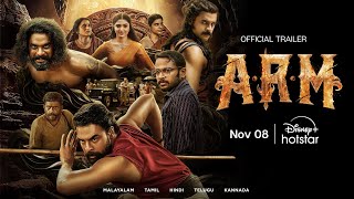 ARM  Ajayante Randam Moshanam  Official Hindi Trailer  Streaming Nov 08  DisneyPlus Hotstar [upl. by Esereht]