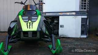 Arctic cat 700 mod sled [upl. by Atokad]