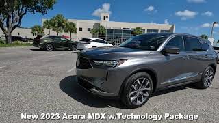 New 2023 Acura MDX wTechnology Package Near Fort Myers and Bonita Springs [upl. by Atinhoj]