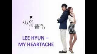 Lee Hyun  My Heartache Lyrics A Gentlemans Dignity OST [upl. by Llessur]