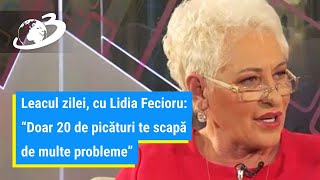 Leacul zilei cu Lidia Fecioru Doar 20 de picături te scapă de multe probleme [upl. by Idette]