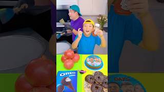 Mrbeast amp IShowSpeed cake ice cream challenge🍨ishowspeed lexirivera funny by Ethan Funny Family [upl. by Herrington]