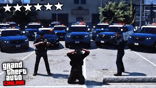 ESCAPO de la CARCEL y TODA la POLICIA nos BUSCA 💀 GTA5 RP [upl. by Onej730]