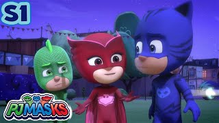 Beat the Drum Catboy  PJ Masks S1 E40  Cartoon for kids [upl. by Idyak922]