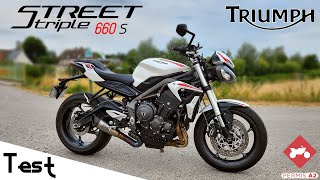 quotTestquot EXCELLENTE MAIS TROP CHÈRE 😲 quotTriumph Street Triple 660s A2 de 2022quot [upl. by Aiehtela]