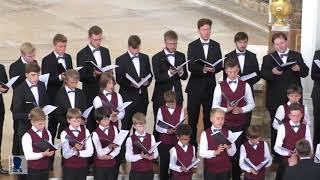 Knabenchor capella vocalis  quotThe Lambquot John Tavener Abteikirche Neresheim 2018 [upl. by Ricker]