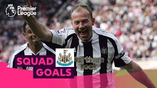 Stunning Newcastle United Goals  Shearer Cisse Shelvey  Squad Goals [upl. by Lenor]