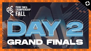 PUBG EMEA Championship Fall  Grand Finals  Day 2 [upl. by Siriso404]