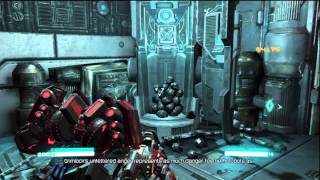 Transformers Fall of Cybertron Easter Egg  Grimlocks Room [upl. by Johanan792]