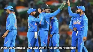 India vs Australia 2nd ODI 2019 Highlights  India vs Australia 2nd ODI 2019 Full Match Highlights [upl. by Raouf894]