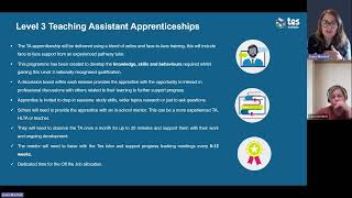 Level 3 teaching assistant apprenticeships presentation [upl. by Brelje121]