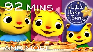 Three Little Kittens  90min of LittleBabyBum  Nursery Rhymes for Babies ABCs and 123s [upl. by Ennaear269]