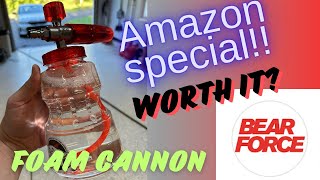 BearForce Foam Cannon Review  Amazon Special Unboxing and detailed review in 4K res foamcannon [upl. by Salamone434]