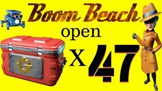 Boom Beach Коммерсантка открытие 47 сундуков Boom Beach [upl. by Alo508]